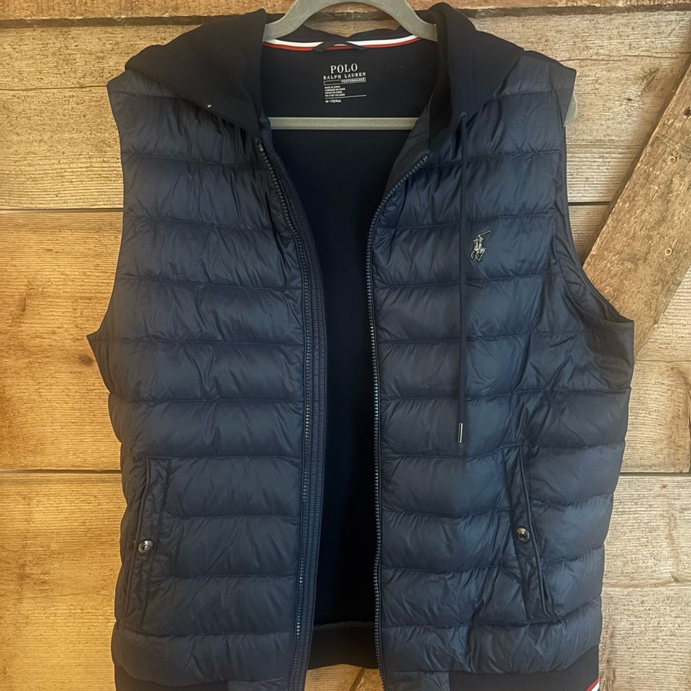 Polo by Ralph Lauren Men's Navy Puffer Vest